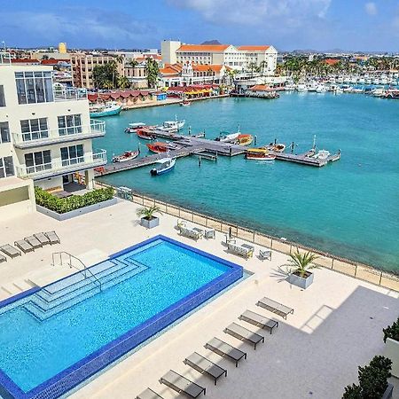 Luxury Condo With Infinity Pool & Ocean View Oranjestad Exteriér fotografie